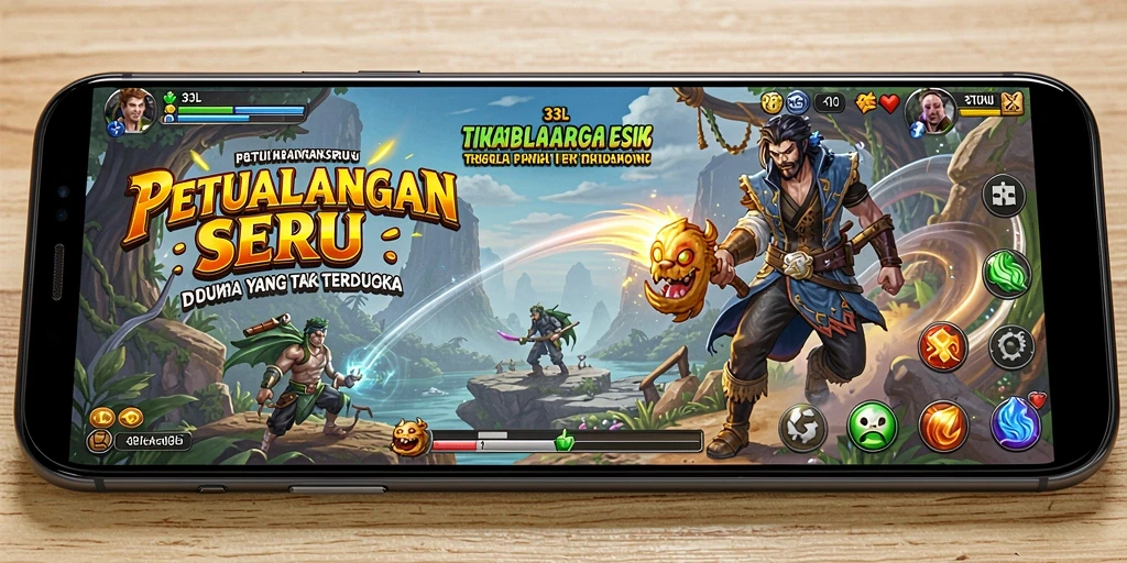 Tampilan menarik dari gameplay 33L yang penuh petualangan.