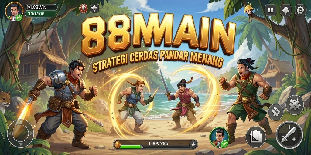 Tampilan gameplay seru dan menantang dari 88MAIN.