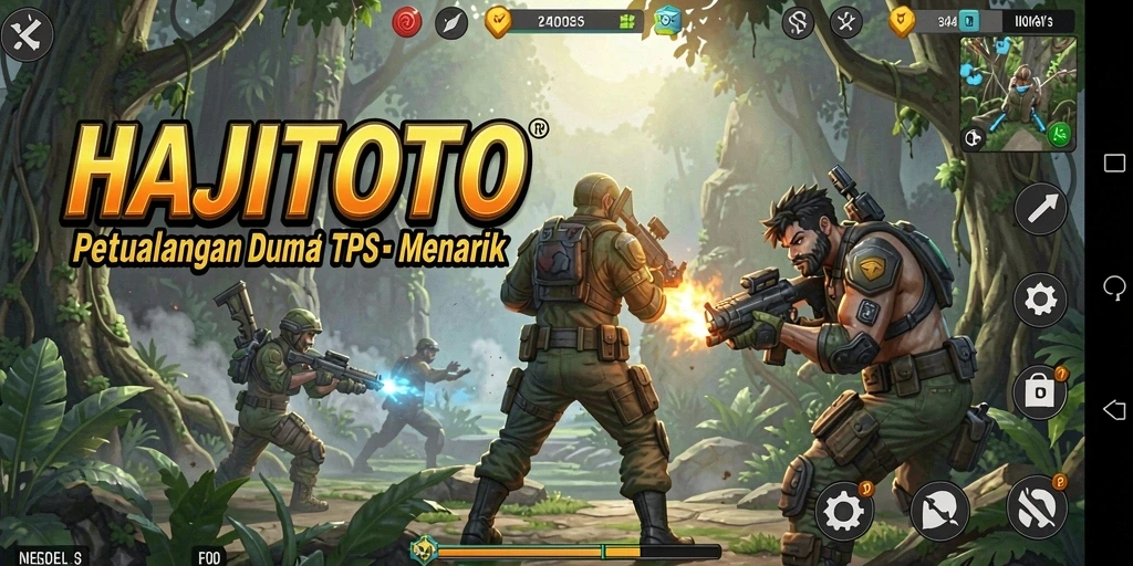 Tampilan seru gameplay TPS di HAJITOTO yang menantang.