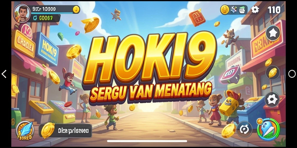 Tangkapan layar menampilkan aksi seru dari gameplay HOKI9.