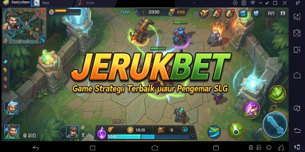 Tampilan gameplay JERUKBET yang menegangkan dan imersif.