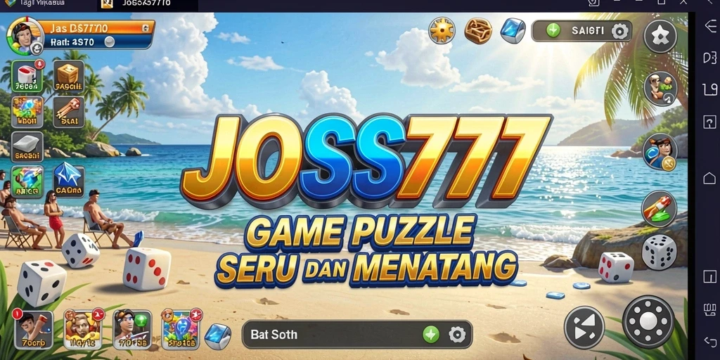 Gameplay seru JOSS777 yang penuh dengan tantangan Puzzle.