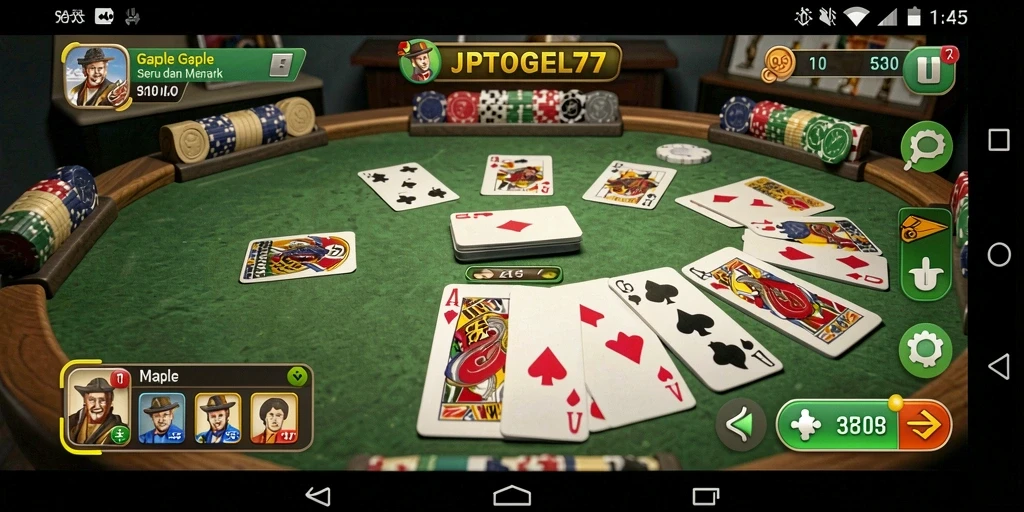 Tampilan menarik dari gameplay JPTOGEL77 yang menyenangkan.