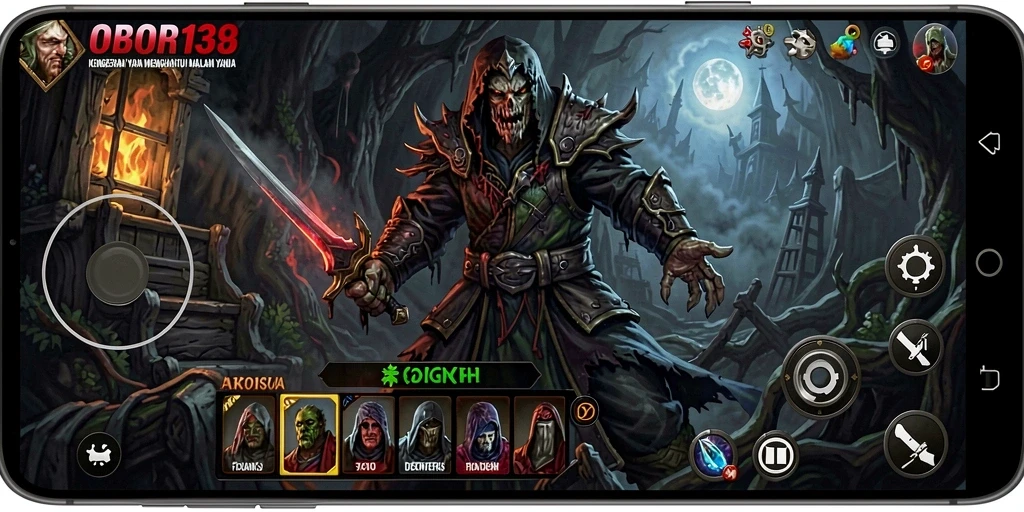 Gameplay menakutkan dengan atmosfer menyeramkan dalam OBOR138.