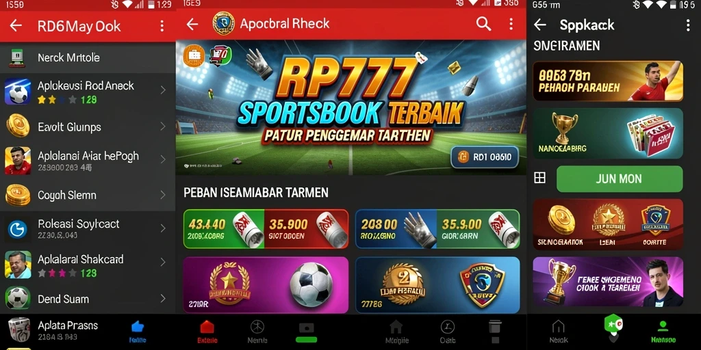 Tampilan gameplay Sportsbook yang menarik dan interaktif.