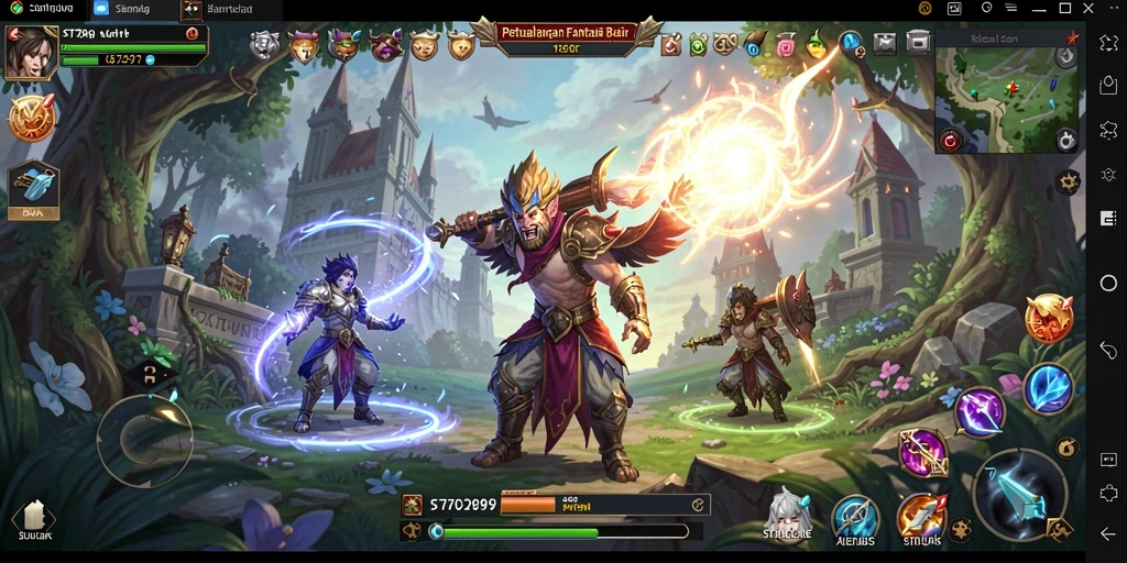 Gameplay mendebarkan dalam ST789 yang penuh dengan aksi ARPG.