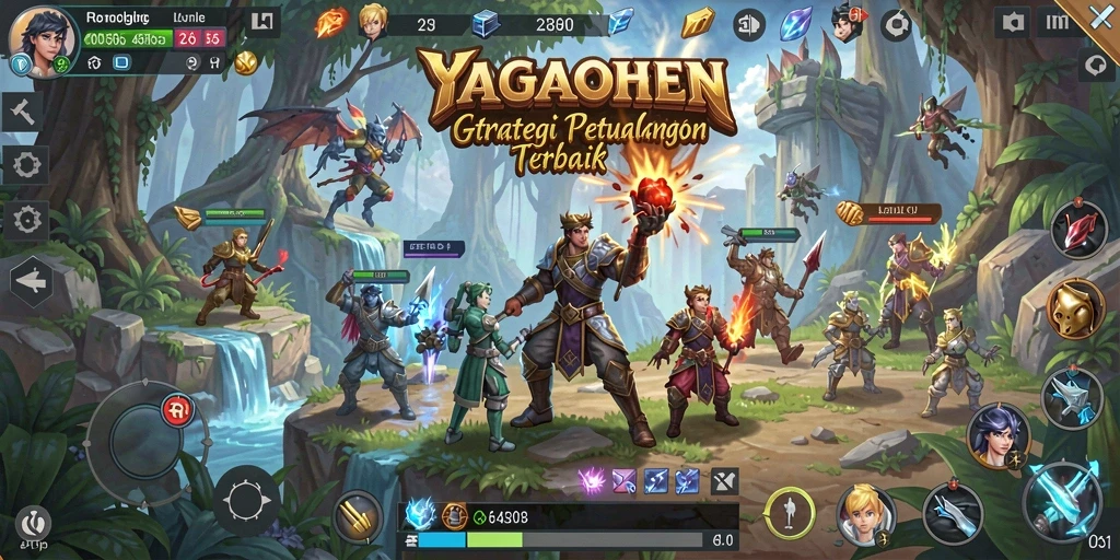 Tampilan gameplay YAGAOHEN yang seru dan mengasyikkan.
